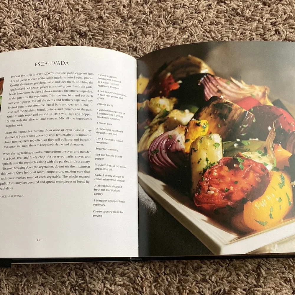 Williams-Sonoma Vegetable Recipe edit and intro by Chuck Williams hardco…